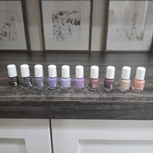 Nail Polish Set - Purple and Pink Shades